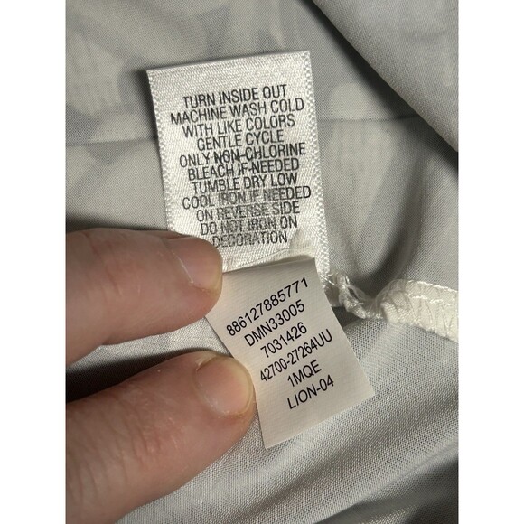 Apt 9 Y2K Blouse Top Women's Plus 2X  Multi Color Beaded Whimsigoth Grunge - Picture 8 of 8